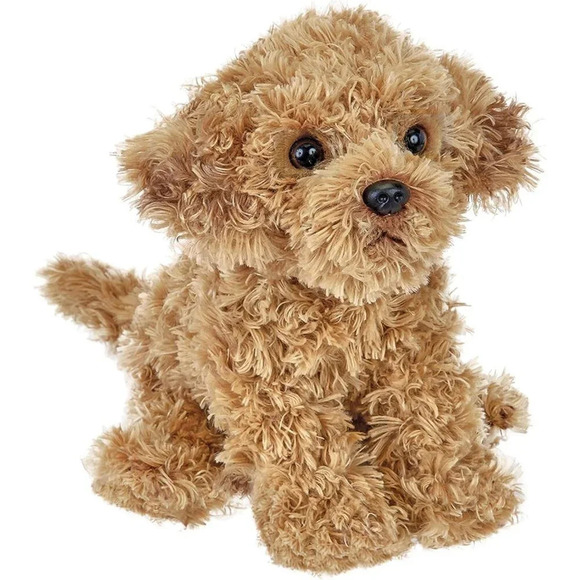 13" Labradoodle Plush Stuffed Animal Puppy  Dog Toy for Kids - Picture 1 of 7